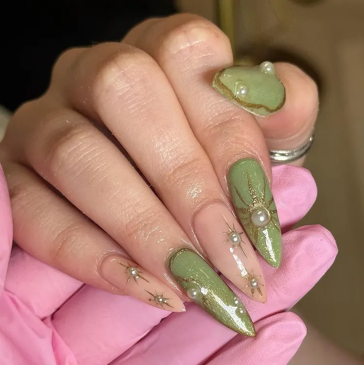 Green Nail Ideas